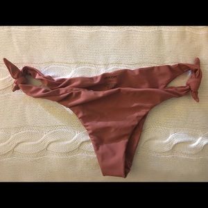 Mikoh Valencia striped side tie, in vintage Rose